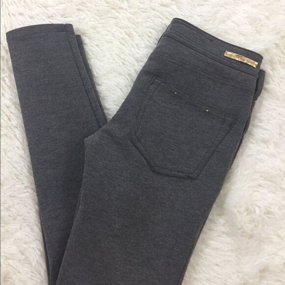 Anthropologie Pilcro & The Letterpress Grey Leggings Size 25 Petite - Picture 3 of 7